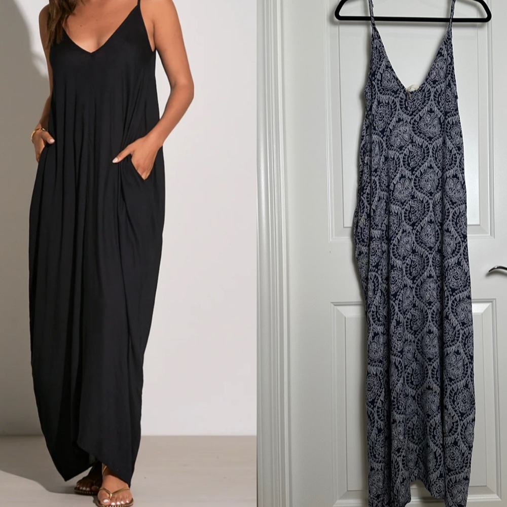 Elan Maxi Dress with pockets NWT size M